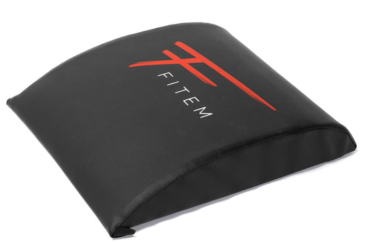 Fitem AB Mat Gymnastikmatte für Sixpacks, Bauchmuskeln, Rückenmuskulatur und Lendenwirbelwirbeltraining, Abmessungen: 30 x 37 x 7 cm